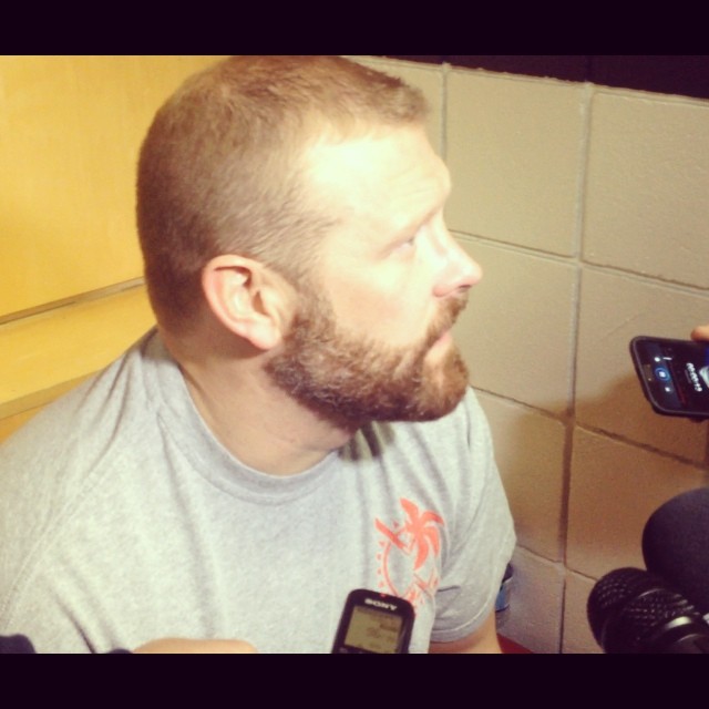 Tim Thomas Post-Game 1/16/14 #flapanthers #nhl